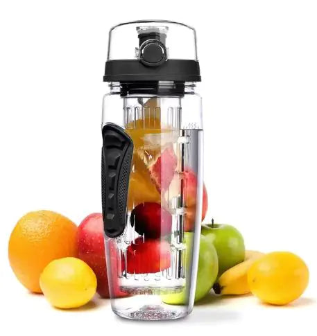 BPA-Free 1000ml Plastic Sport Fruit Infuser Water Bottle